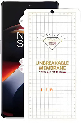 GORILLA Extra Strong Premium Edge To Edge Tempered Glass for One Plus 11R(Pack of 1)