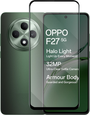 Flipkart SmartBuy Edge To Edge Tempered Glass for Oppo F27 5G(Pack of 1)