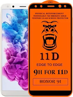 9H Edge To Edge Tempered Glass for Honor 9i -Premium_11D(Pack of 1)