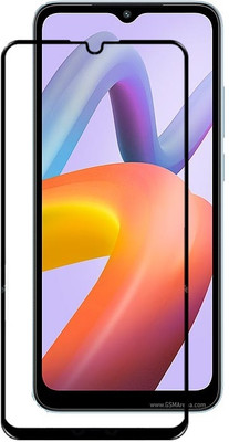 Caseline Edge To Edge Tempered Glass for poco c51, POCO C51, REDMI A1+, REDMI A1 Plus, REDMI A2, REDMI A2, REDMI A2+, REDMI A2 Plus(Pack of 1)