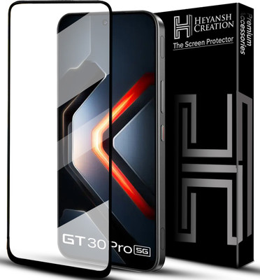 HEYANSH CREATION Edge To Edge Tempered Glass for Infinix GT 30 Pro 5G, Infinix GT 30 Pro 5G Plus(Pack of 1)