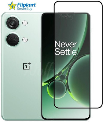 Flipkart SmartBuy Edge To Edge Tempered Glass for OnePlus Nord 3 5G(Pack of 1)