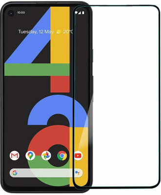 SRT Edge To Edge Tempered Glass for Google Pixel 4A(Pack of 1)
