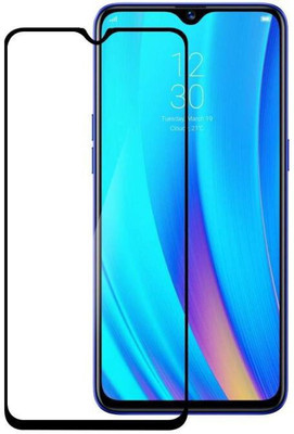 DMJHP Edge To Edge Tempered Glass for Realme 5(Pack of 1)