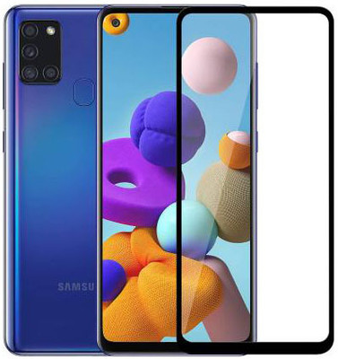 RPSGT Edge To Edge Tempered Glass for Samsung Galaxy A21s(Pack of 1)