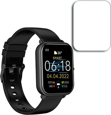 ARBAN Edge To Edge Tempered Glass for pTron Pulsefit Pro Bluetooth Calling Smartwatch, 1.69 inch SMARTWATCH SCREEN GUARD(Pack of 1)