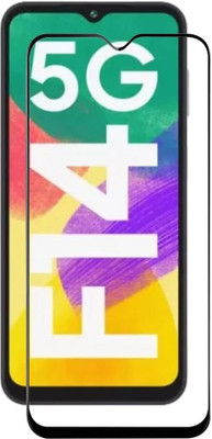 EITANSHA CREATION Edge To Edge Tempered Glass for Samsung Galaxy F14 5G, Samsung Galaxy M14 5G(Pack of 1)