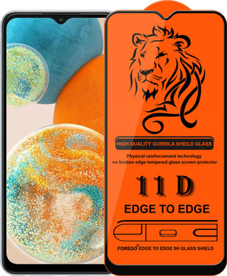Forego Edge To Edge Tempered Glass for Samsung A23 5G(Pack of 1)