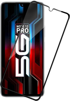 HUPSHY Edge To Edge Tempered Glass for Infinix Note 12 Pro 5G(Pack of 1)