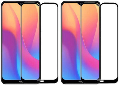 KARTRAY Edge To Edge Tempered Glass for Mi Redmi 8A(Pack of 2)