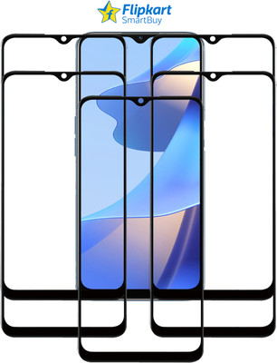 Flipkart SmartBuy Edge To Edge Tempered Glass for OPPO A16S(Pack of 5)