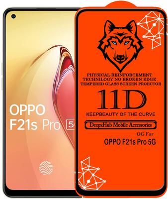 DeepzHub Edge To Edge Tempered Glass for OPPO F21s Pro 5G(Pack of 1)