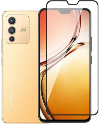 mobinix Edge To Edge Tempered Glass for Vivo V23 5G, Vivo V20 Pro 5G, 2.5D Curved Edge Premium Tempered Glass for Ultimate Protection(Pack of 2)