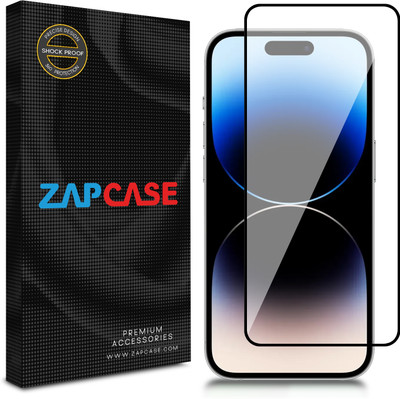 Zapcase Edge To Edge Tempered Glass for Apple iPhone 16 Pro Max(Pack of 1)
