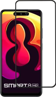 SRT Edge To Edge Tempered Glass for Infinix Smart 8 HD(Pack of 1)