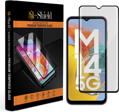 MS-Shield Edge To Edge Tempered Glass for Samsung Galaxy M14 5G(Pack of 1)