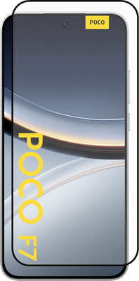 NEXZONE Edge To Edge Tempered Glass for POCO F7 5G(Pack of 1)