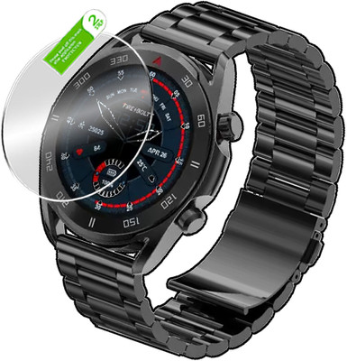 daffin Edge To Edge Tempered Glass for Fire Boltt Spectre SMARTWATCH(Pack of 1)