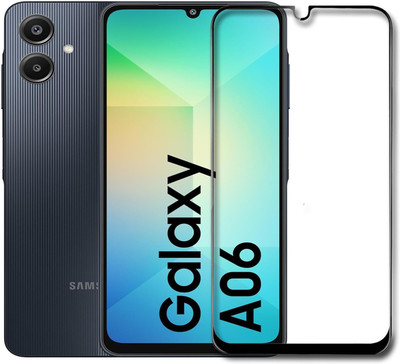 SNMART Edge To Edge Tempered Glass for Samsung Galaxy A06(Pack of 1)