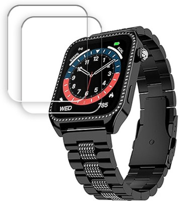 ARBAN Edge To Edge Tempered Glass for Fire-Boltt Xelor 1.78 inch SMARTWATCH SCREEN GUARD(Pack of 2)