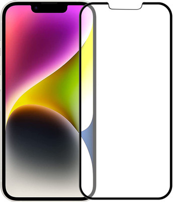 Kartuce Edge To Edge Tempered Glass for APPLE iPhone 14(Pack of 1)