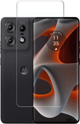 NEXZONE Edge To Edge Tempered Glass for Motorola Edge 50 Pro 5G, Moto Edge 50 Pro 5G(Pack of 1)