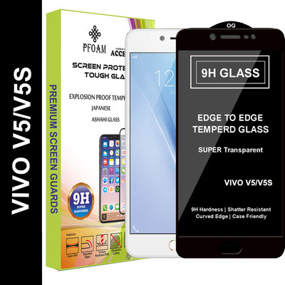 PFOAM Edge To Edge Tempered Glass for VIVO V5S(Pack of 1)
