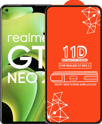 Corning Gorilla Edge To Edge Tempered Glass for Realme Gt Neo 2(Pack of 1)
