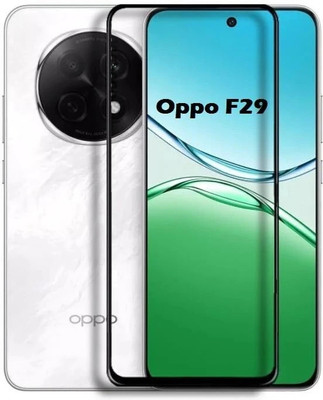 INFINITYWORLD Edge To Edge Tempered Glass for Oppo F29 5G(Pack of 1)