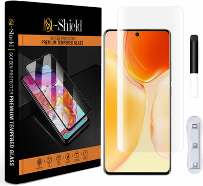 MS-Shield Edge To Edge Tempered Glass for Vivo X70 Pro 5G(Pack of 1)