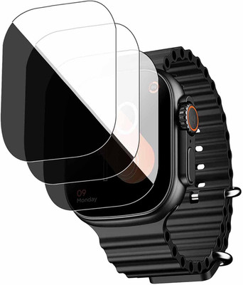 HIDEOUS Edge To Edge Tempered Glass for boAt Wave Aura(Pack of 3)