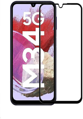 GORILLA Extra Strong Premium Edge To Edge Tempered Glass for Samsung Galaxy M34 5G(Pack of 1)