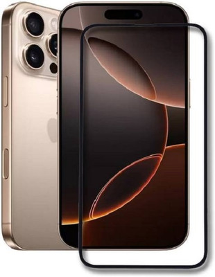 VDAT Edge To Edge Tempered Glass for Apple iphone 16 Pro Max(Pack of 1)