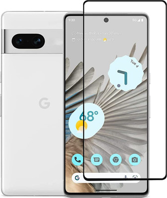 Caseline Edge To Edge Tempered Glass for Google Pixel 7A(Pack of 1)