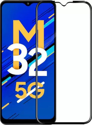 DMJHP Edge To Edge Tempered Glass for Samsung Galaxy M32 5G(Pack of 1)
