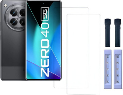 RVTCC Edge To Edge Tempered Glass for Infinix Zero 40(Pack of 1)
