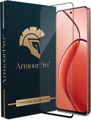 ArmourPro Edge To Edge Tempered Glass for Realme 14X 5G, Realme 14X(Pack of 1)