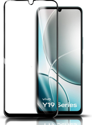 GLOBAL NOMAD Edge To Edge Tempered Glass for vivo Y19e(Pack of 1)