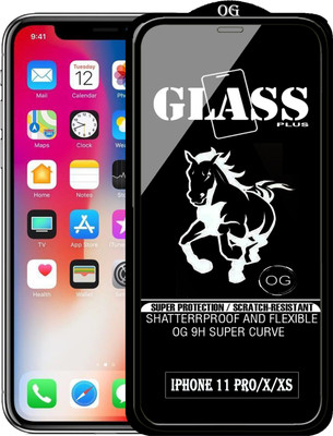 PFOAM Edge To Edge Tempered Glass for Apple iPhone X(Pack of 1)