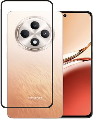 AKSHUD Edge To Edge Tempered Glass for Oppo Reno12 F(Pack of 1)