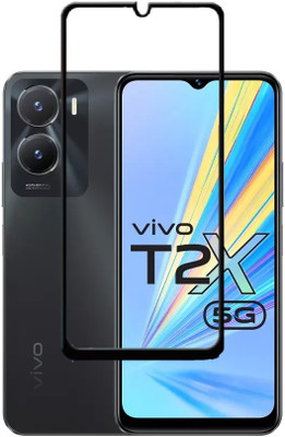 CASEHUNT Edge To Edge Tempered Glass for Vivo T2X 5G(Pack of 1)