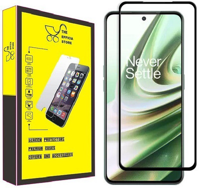 Efficia Edge To Edge Tempered Glass for OnePlus 10R 5G(Pack of 1)