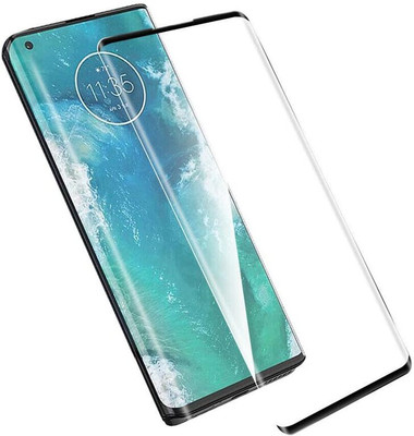 SmartLike Edge To Edge Tempered Glass for Moto Edge+ / Motorola Edge Plus(Pack of 1)