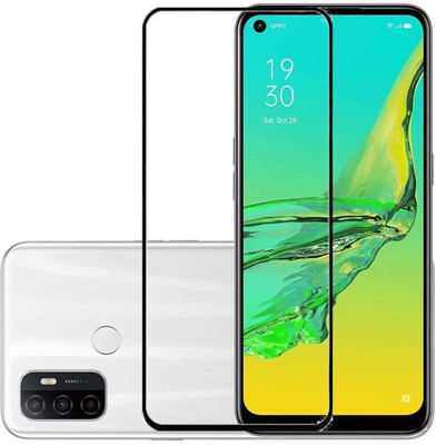 9H Edge To Edge Tempered Glass for Oppo A33 2020,A53 2020-Advanced HD+ Screen 9H Protector with Easy Installation(Pack of 1)