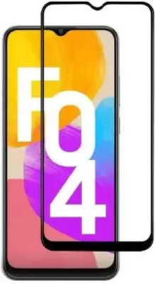 DMJHP Edge To Edge Tempered Glass for Samsung Galaxy F04(Pack of 1)