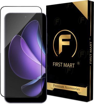 FIRST MART Edge To Edge Tempered Glass for Oppo Reno 13 5G, Reno 13 5G, Oppo Reno 13, Reno 13(Pack of 1)