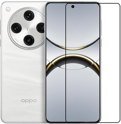 FwellT Edge To Edge Tempered Glass for Oppo Find X8 Pro 5G(Pack of 1)