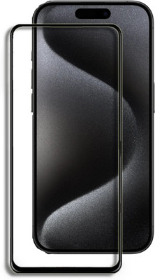 AB PRIME Edge To Edge Tempered Glass for APPLE Iphone 15 Pro, APPLE Iphone 15 Pro(Pack of 1)