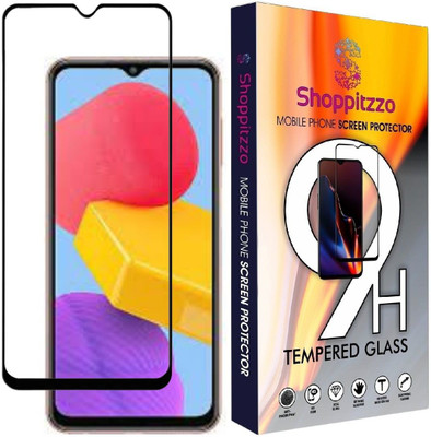 Shoppitzzo Edge To Edge Tempered Glass for SAMSUNG Galaxy M02,M02s,F02,F02s/*NeoShield*Tempered Glass/Full Screen Coverage-Edge to Edge/9H(Pack of 1)