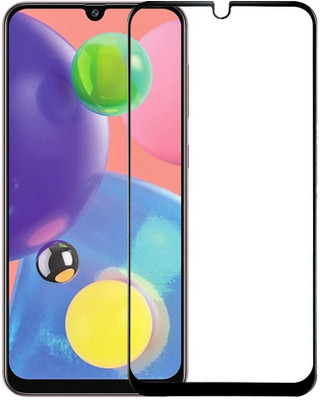 DMJHP Edge To Edge Tempered Glass for Samsung Galaxy A70(Pack of 1)